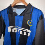 Vintage Inter Milan  2000/2001 Christian Vieri 32 home blue Jersey SKU 7416