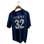 Vintage Inter Milan  2000/2001 Christian Vieri 32 home blue Jersey SKU 7416