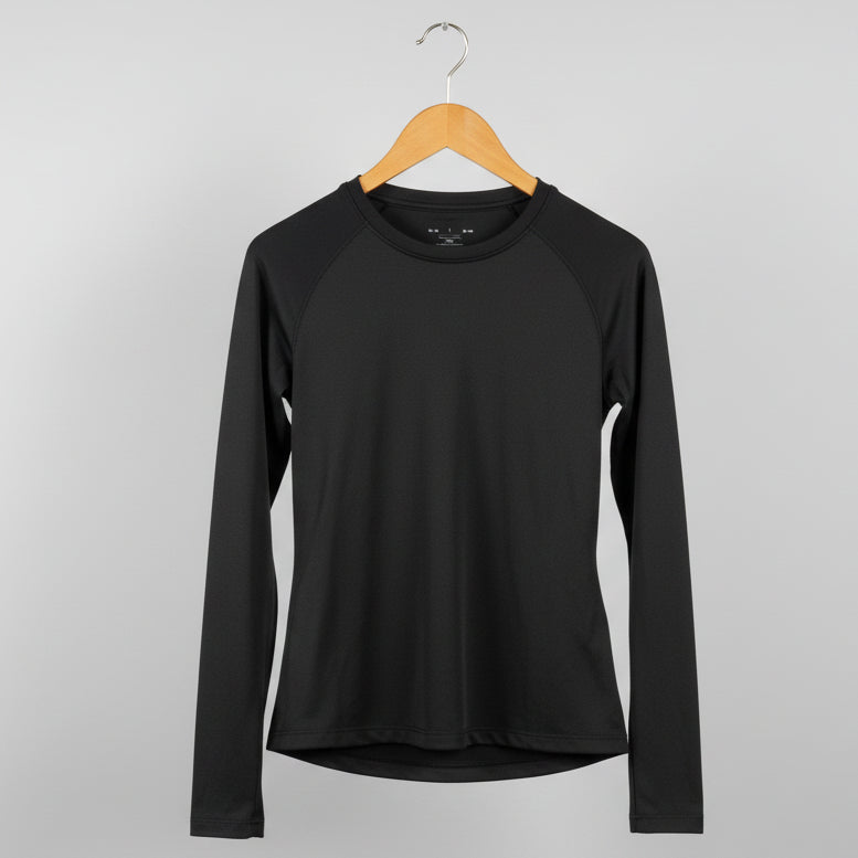 Vintage women's Adidas long-sleeve performance training top SKU 7418 Size M