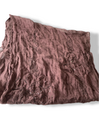 Vintage women's Coast brown pashmina scarf| L66 W26|SKU 4809