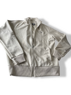 Vintage women's cream Kappa full zip bomber jacket in M| L27 W19|SKU 4812