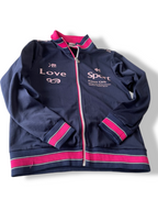 Vintage women's Kaepa blue full zip windbreaker jacket in S|L25 W19|KU 4813