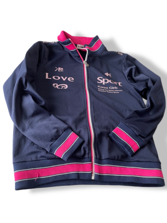 Vintage women's Kaepa blue full zip windbreaker jacket in S|L25 W19|KU 4813