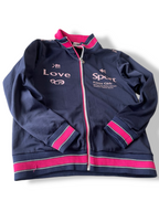 Vintage women's Kaepa blue full zip windbreaker jacket in S|L25 W19|KU 4813