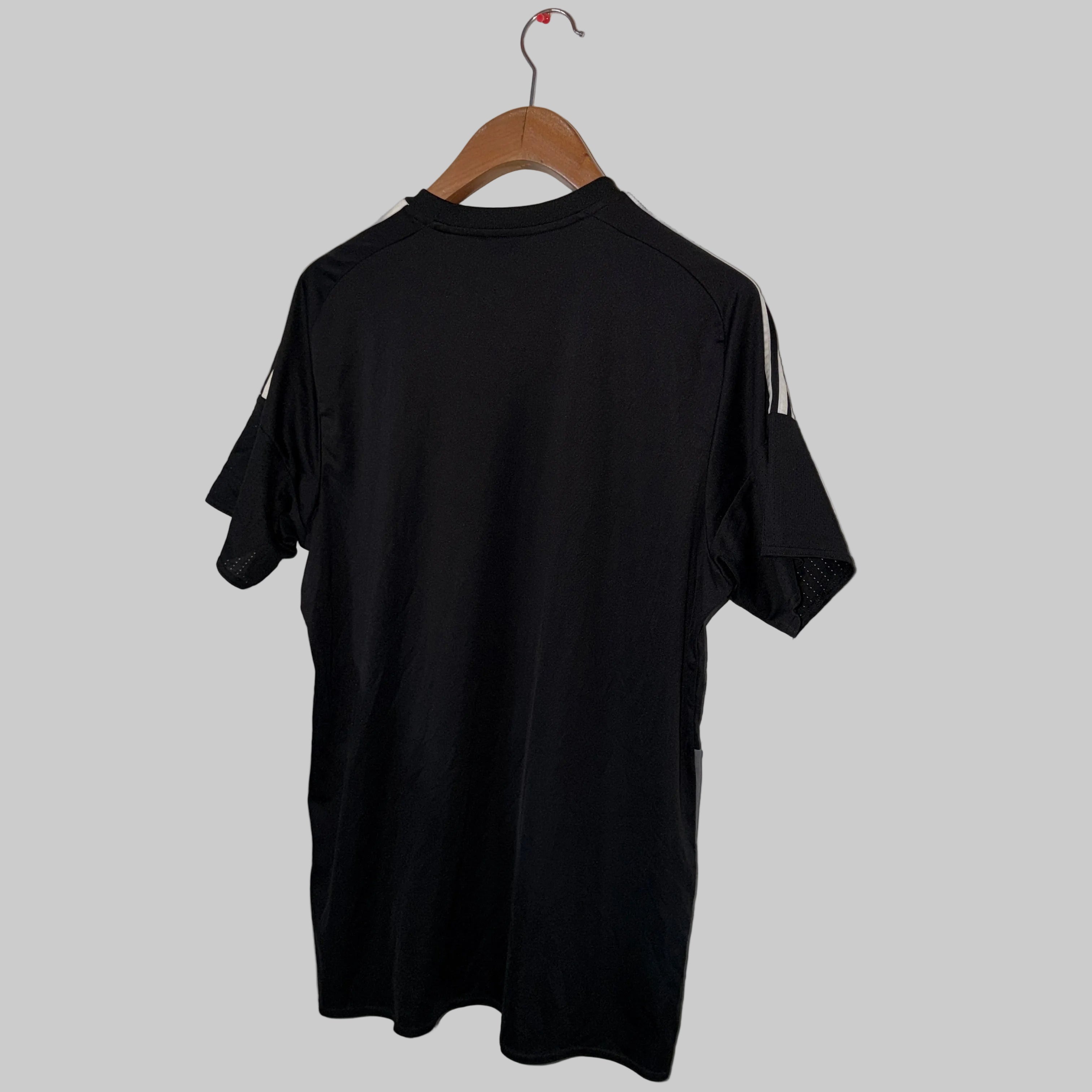 Vintage Adidas Regista 16 soccer jersey black grey white Size 2XL