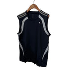 Vintage Men’s Black Adidas Tank Top – Size XL | Classic Athletic Streetwear