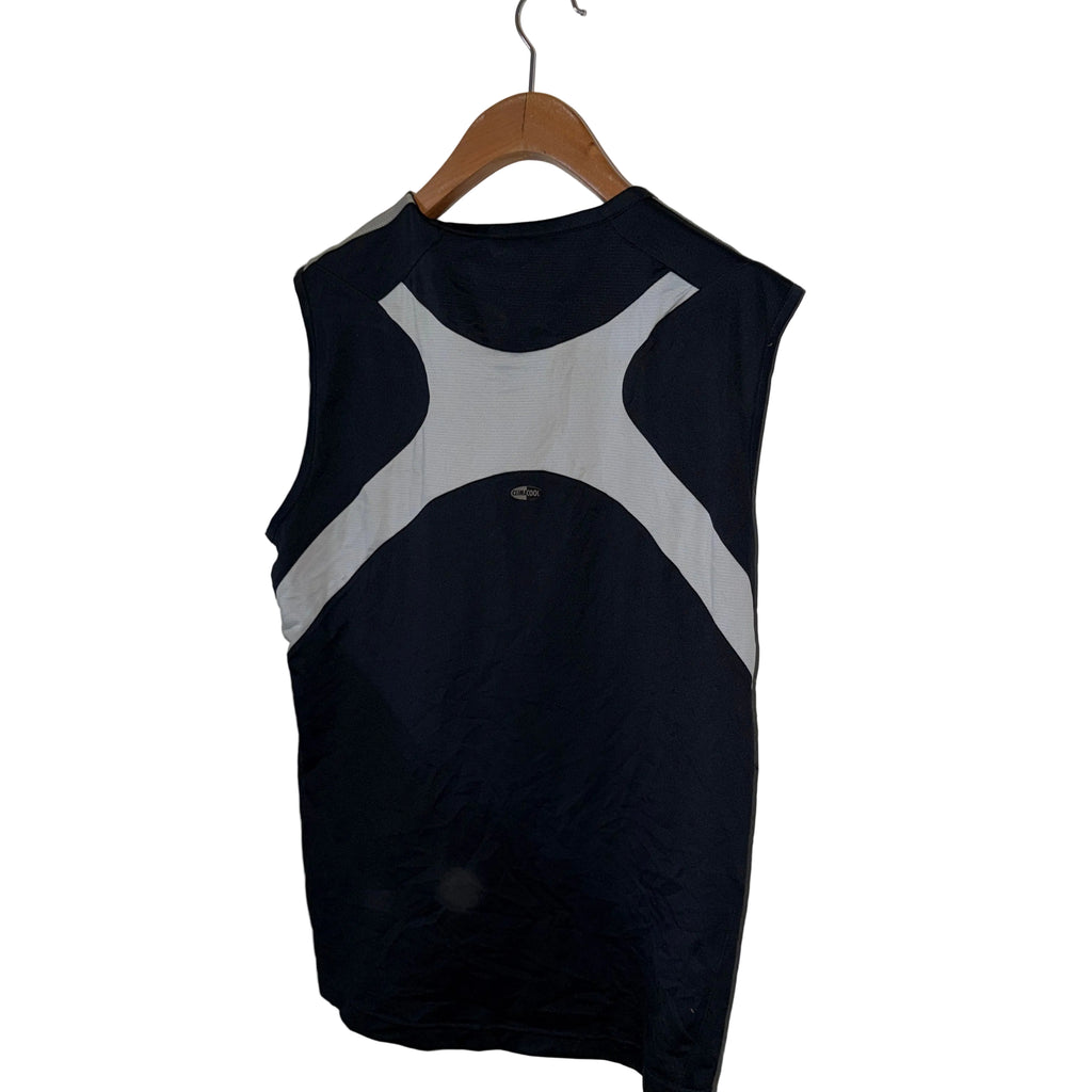 Vintage Men’s Black Adidas Tank Top – Size XL | Classic Athletic Streetwear