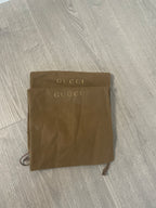 Rachels Closet y2k Gucci Dust Bag Brown