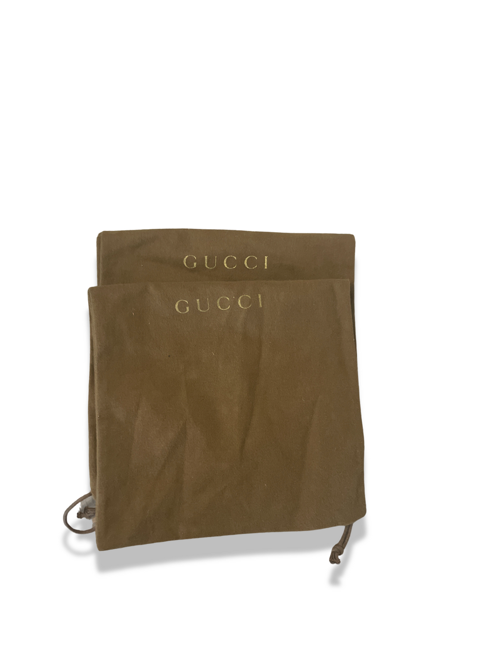 Rachels Closet y2k Gucci Dust Bag Brown