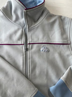 Vintage women's kappa white full zip windbreaker jacket in M/L| L27 W18| SKU 4816