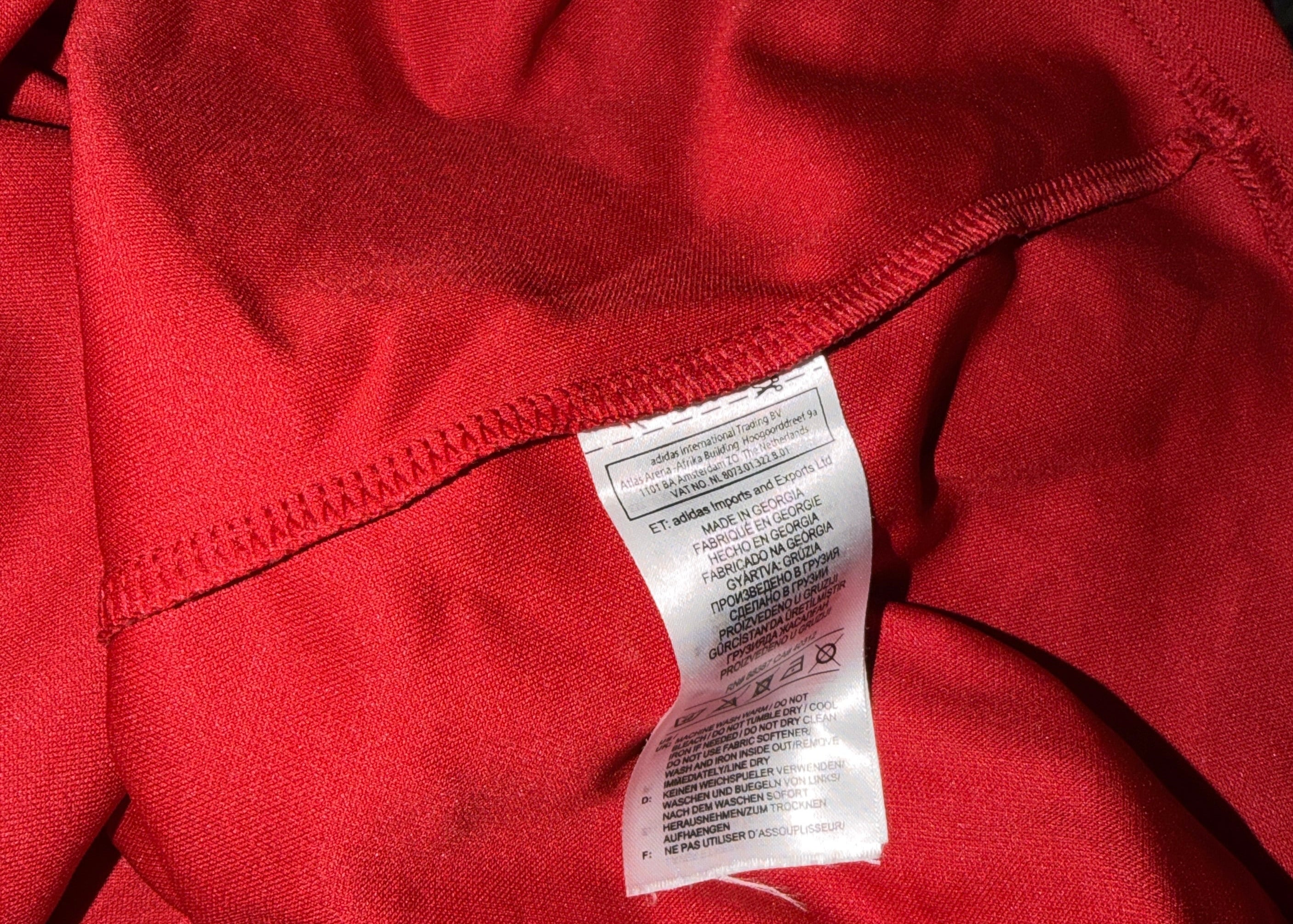 Vintage Adidas Greifswalder FC home shirt with graffiti-atelier.com Size S SKU 7435 s