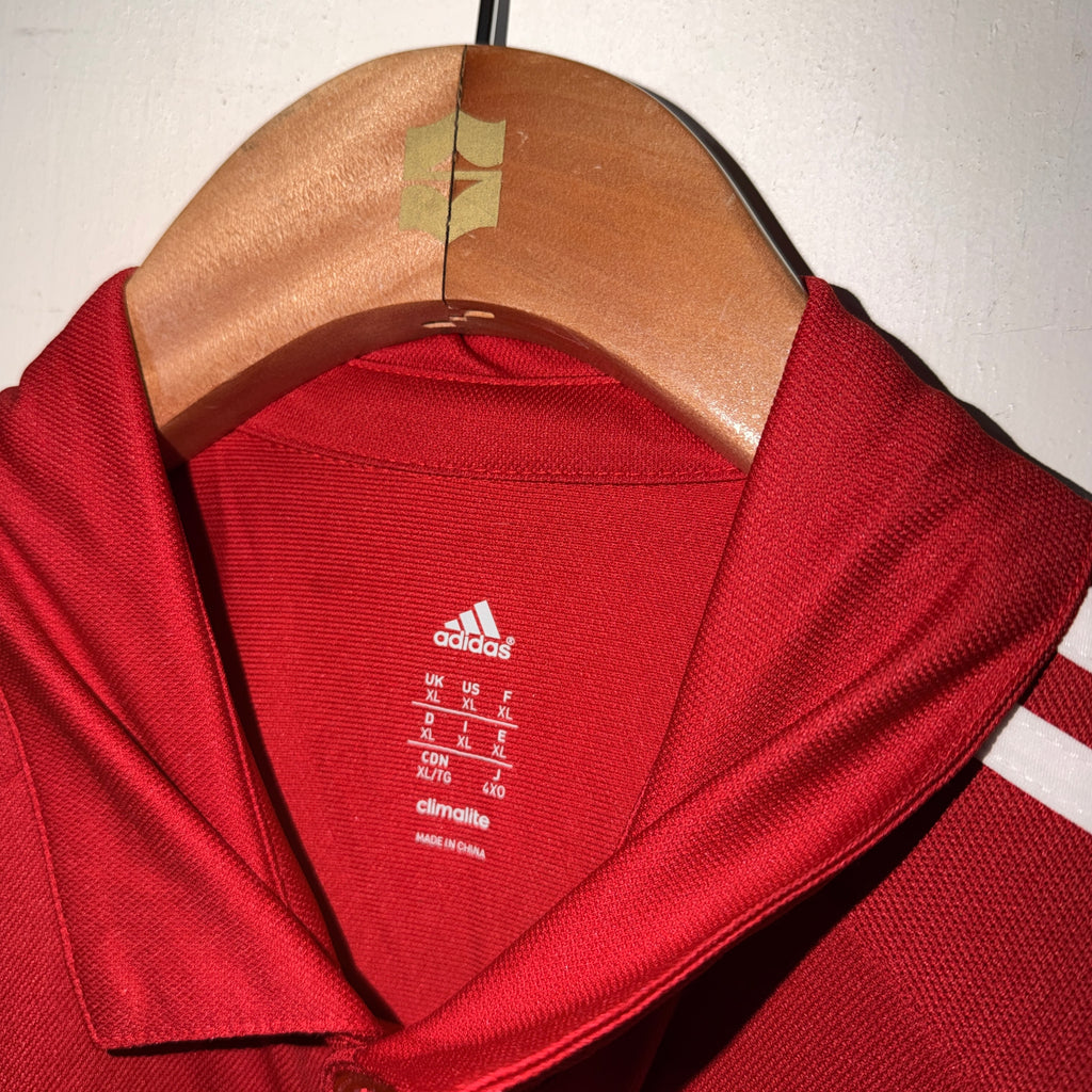 intage Adidas Climalite polo shirt SSV Eintracht Loitsche-Zielitz Size XL