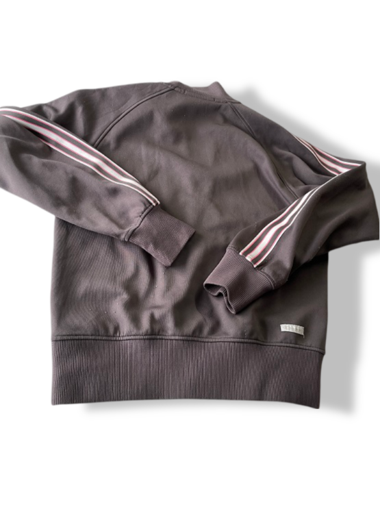 Vintage men's Champion brown full zip windbreaker jacket in M|L24 W17|SKU 4817