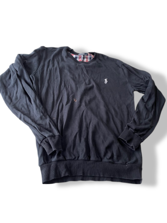 Vintage men's Polo by Ralph Lauren black long sleeve tees in S| L24 W18| SKU 4818