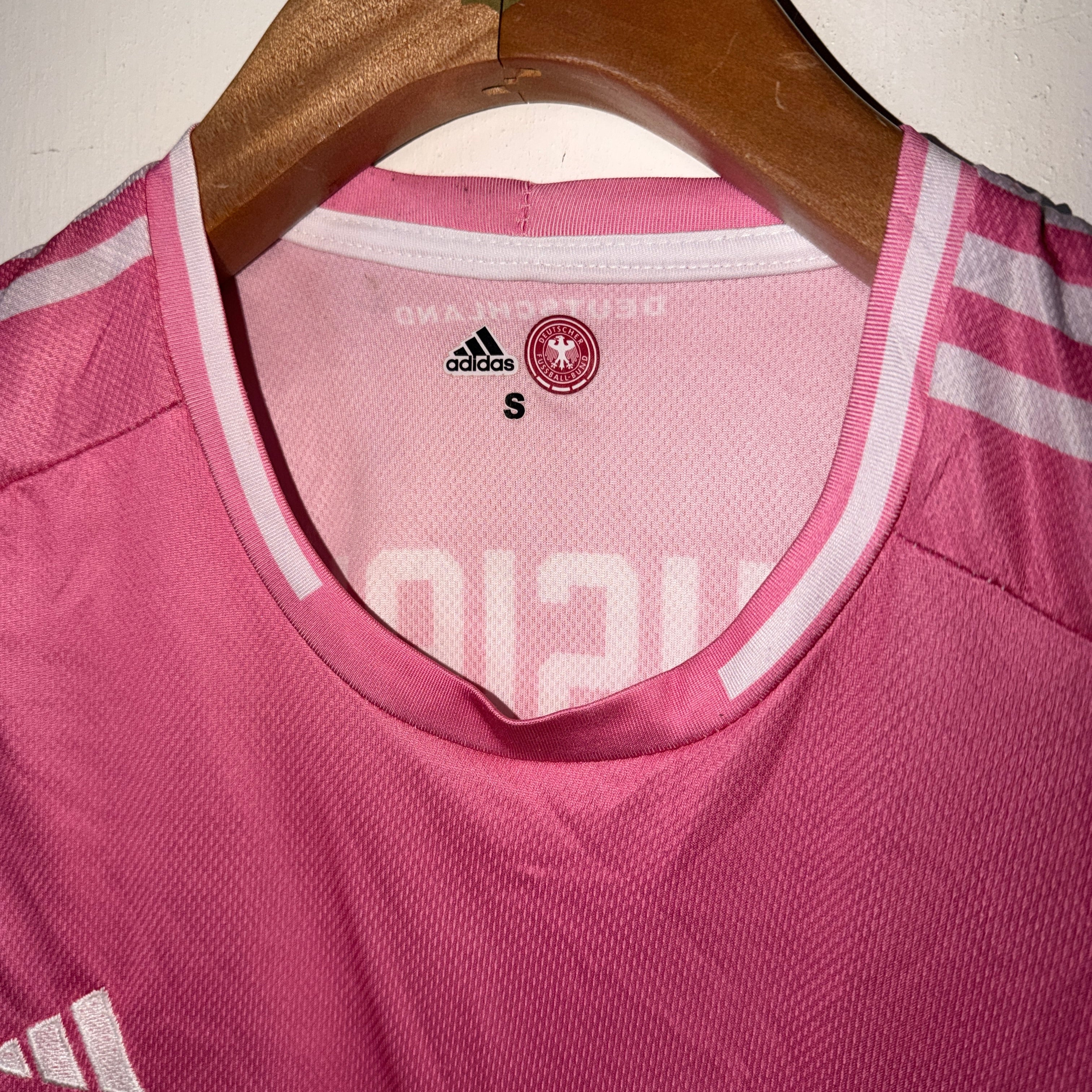 Adidas Germany Euro 2024 away jersey featuring Musiala and the number 10, Size S