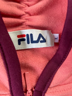 Vintage women's Fila peach full zip track jacket in L| L26 W18| SKU 4819