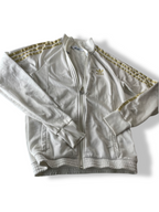 Vintage Adidas white full zip windbreaker jacket in M| L24 W16| SKU 4820