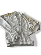 Vintage Adidas white full zip windbreaker jacket in M| L24 W16| SKU 4820