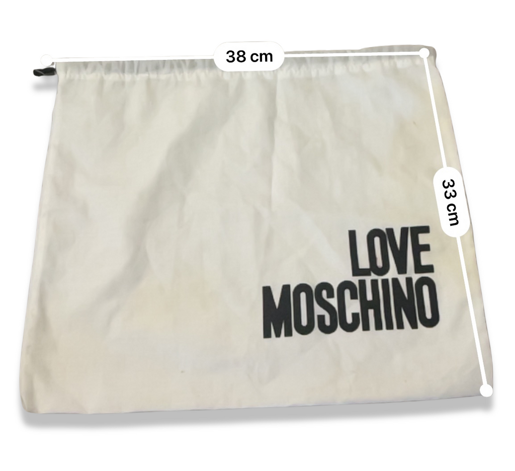 Rachels Closet Vintage y2k love moschino white dust bags