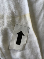 Vintage men's Fila white 1/4 zip long sleeve sweatshirt in L| L23 W19|SKU 4825