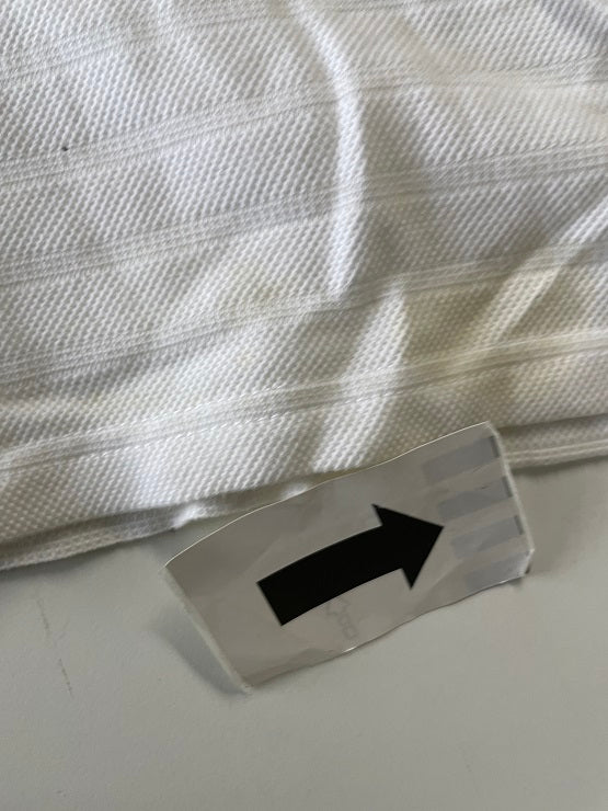 Vintage men's Fila white 1/4 zip long sleeve sweatshirt in L| L23 W19|SKU 4825