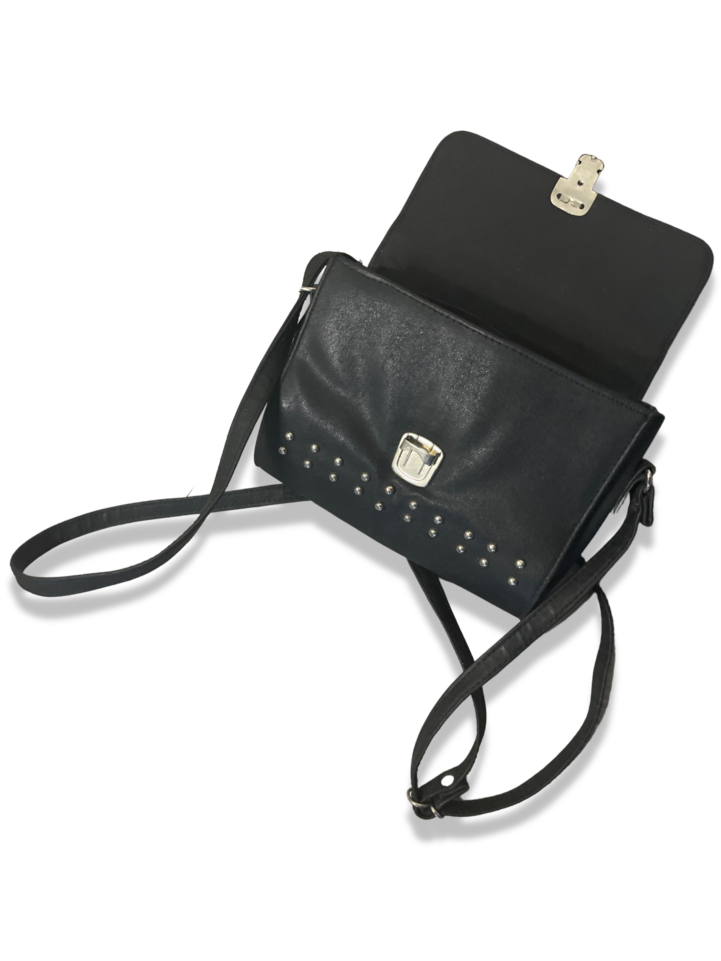 Rachels Closet Vintage y2k Rachel black leather bag