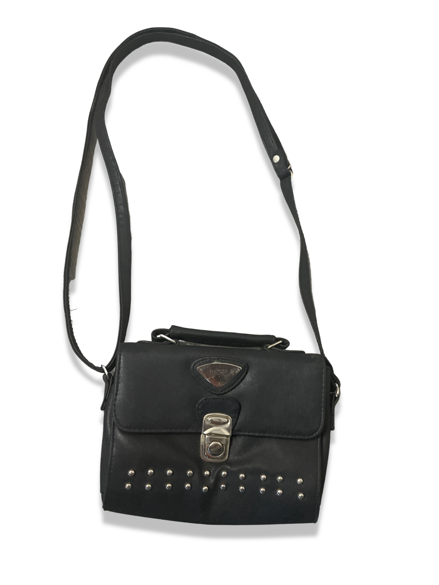 Rachels Closet Vintage y2k Rachel black leather bag