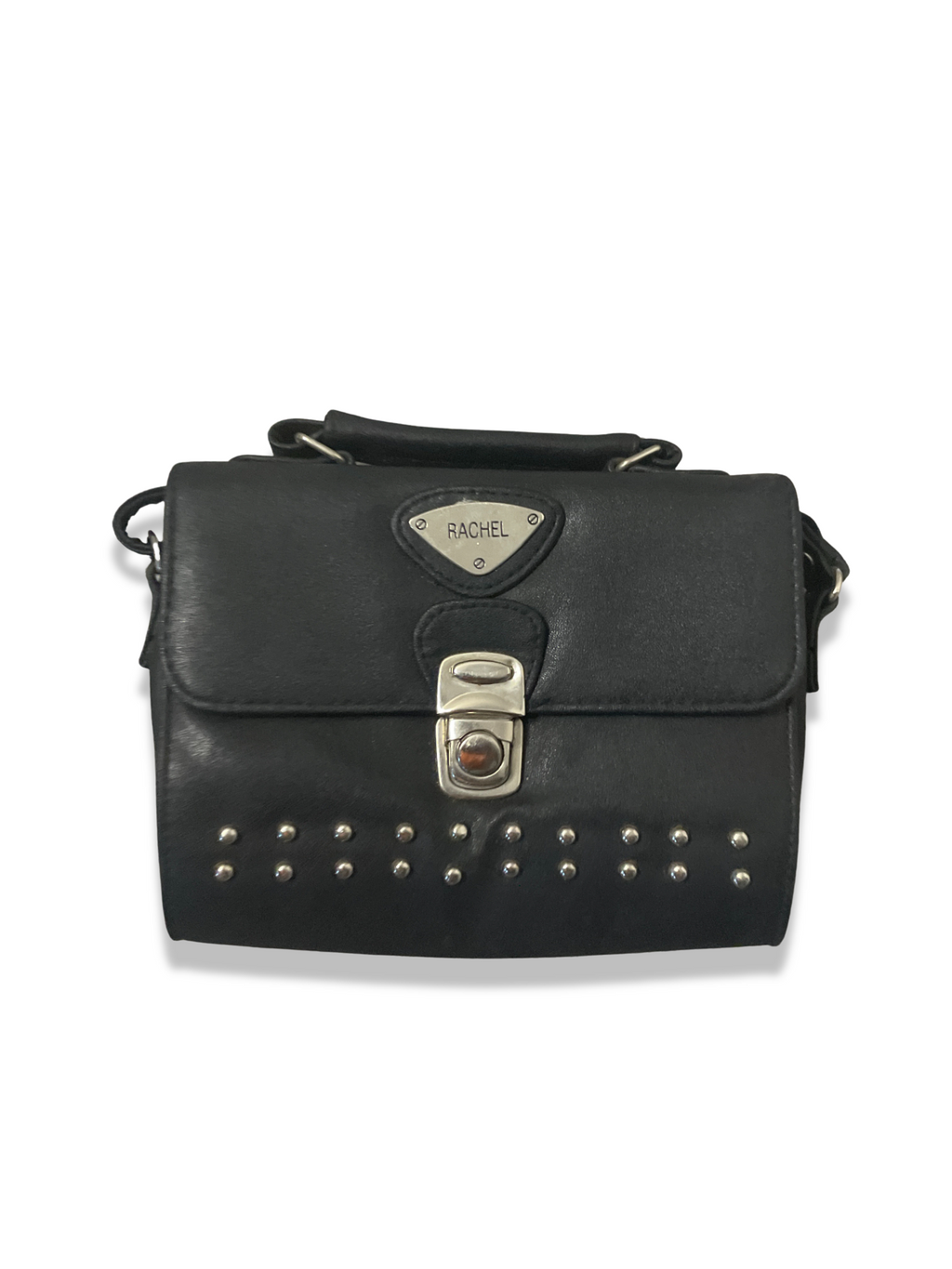 Rachels Closet Vintage y2k Rachel black leather bag