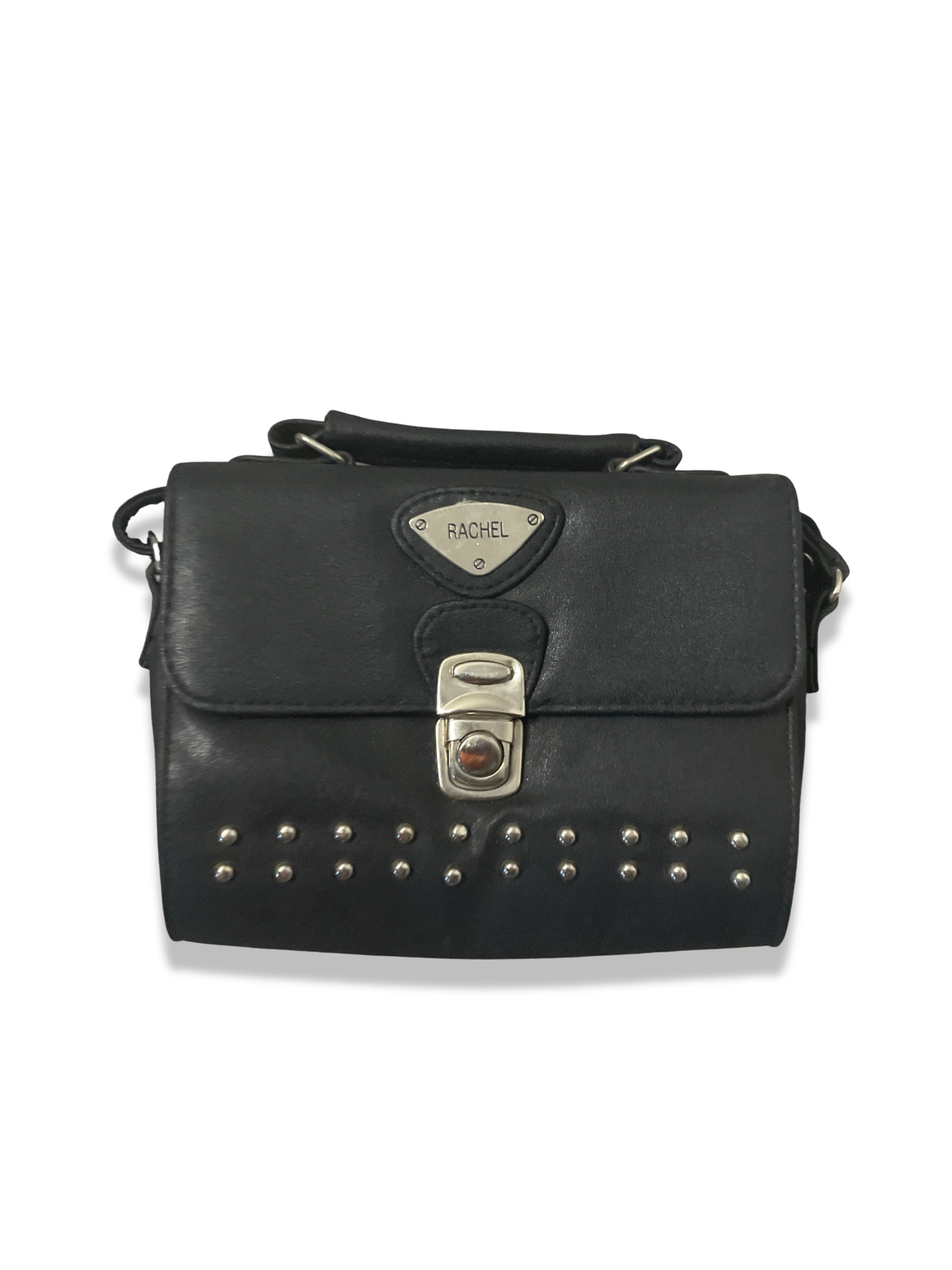 Rachels Closet Vintage y2k Rachel black leather bag