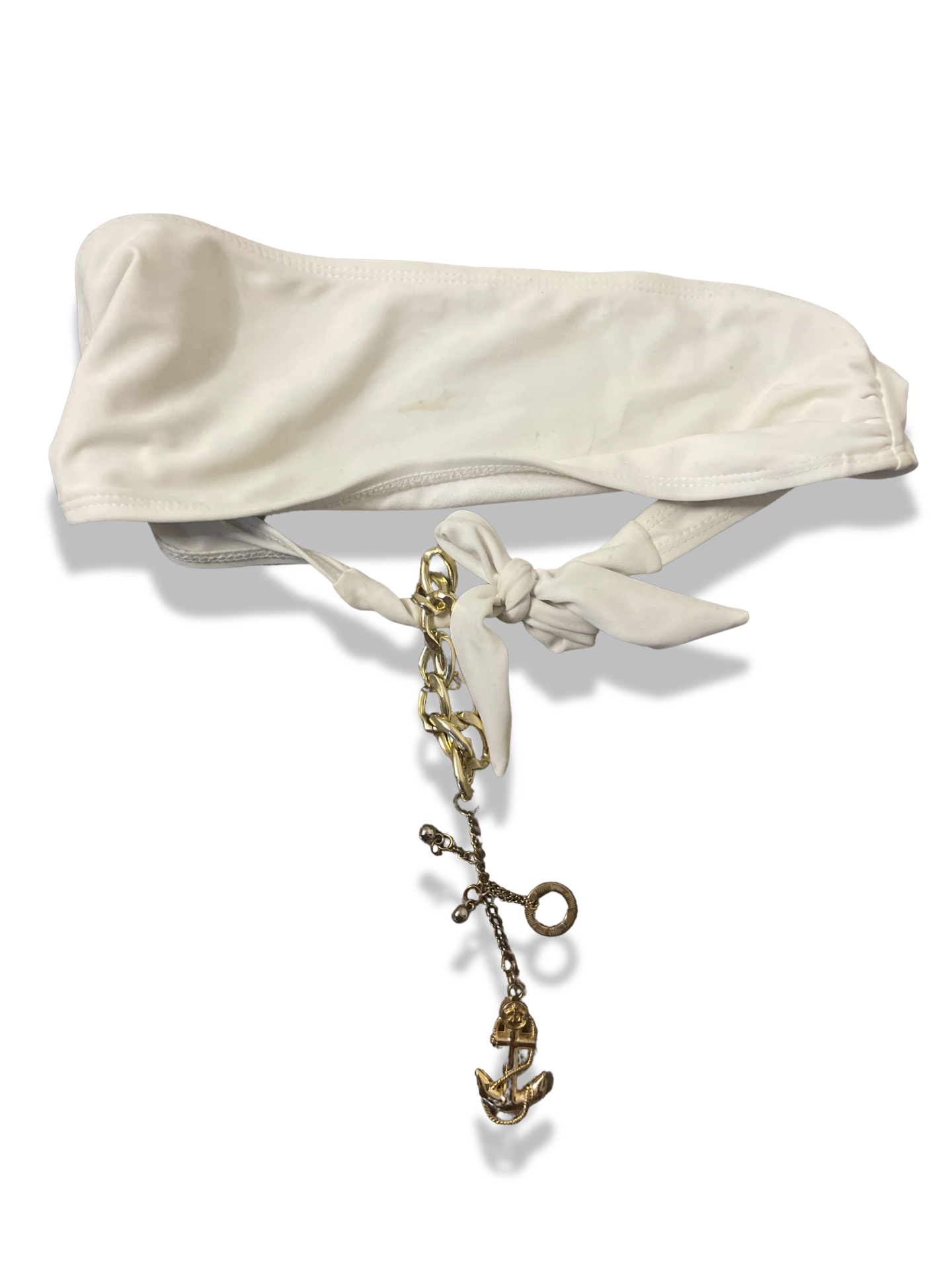 Rachels Closet Vintage y2k top melon white bikini top