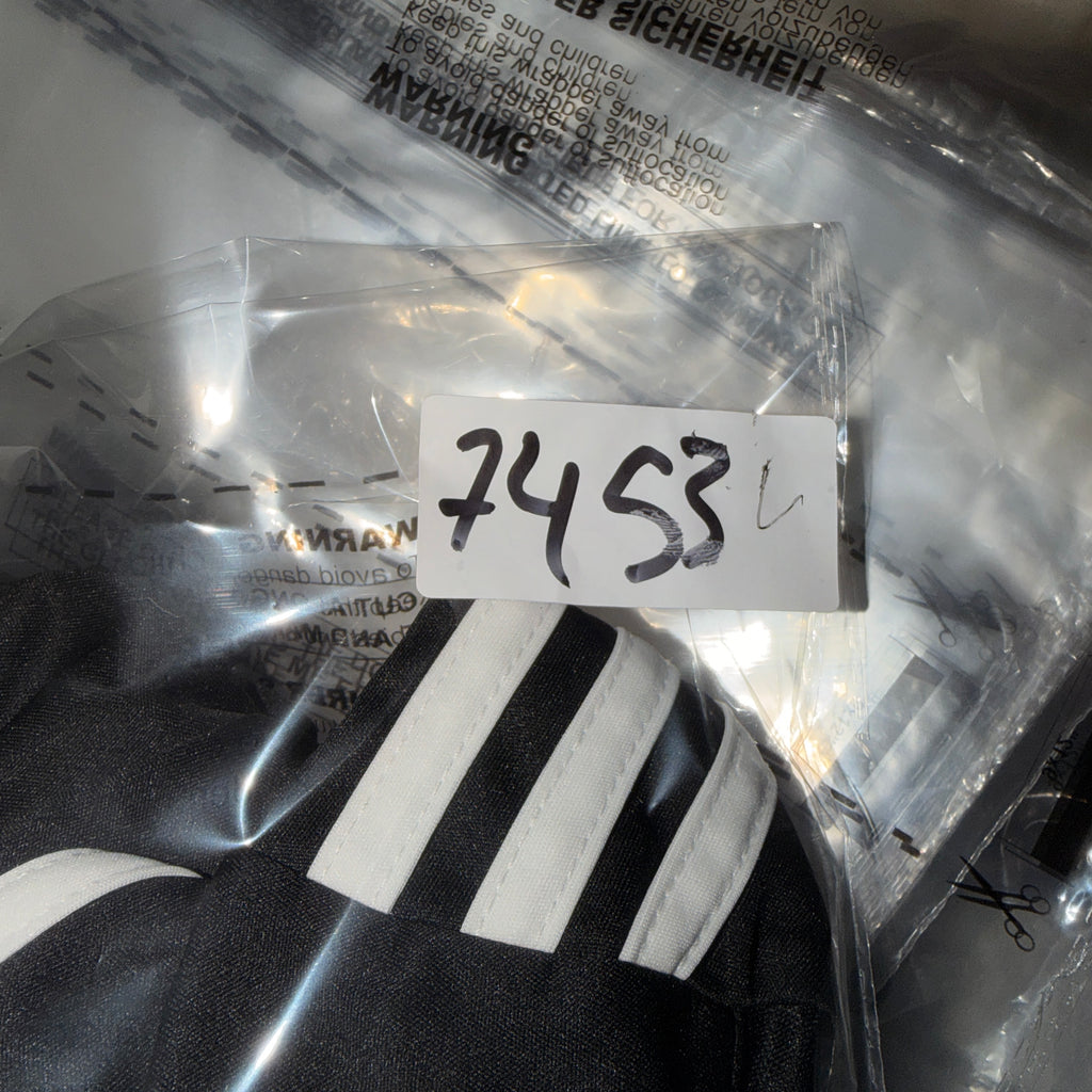 Vintage black Adidas football jersey Size L SKU 7453