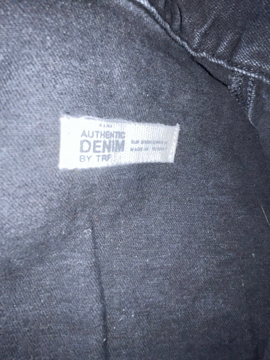 Vintage women's Authentic Denim by TRF grey maxi jacket dress 8/10| L33 W16|SKU 4832