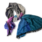 Vintage women multi pashmina scarf|L64 W18|SKU 6336