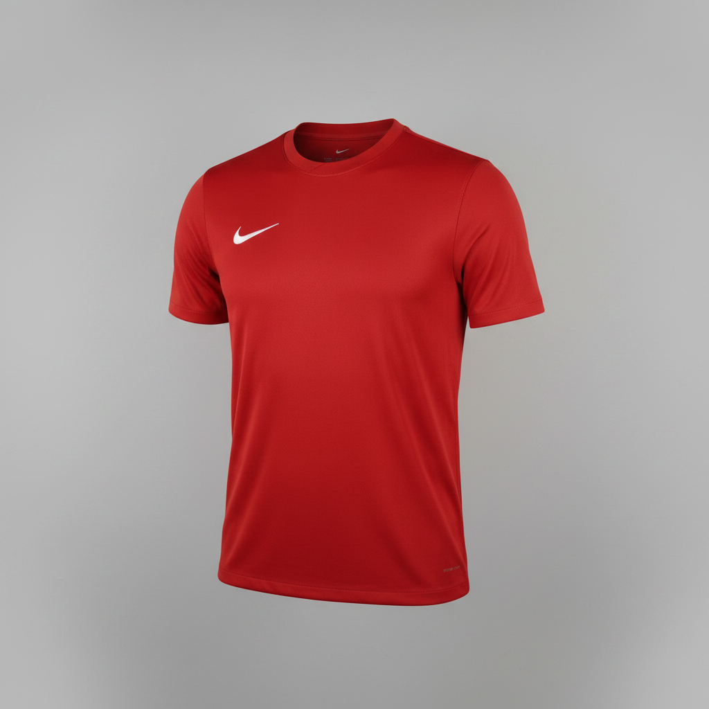 Vintage men's Red Nike Park 20 Dri-FIT Sports T-Shirt - Size M