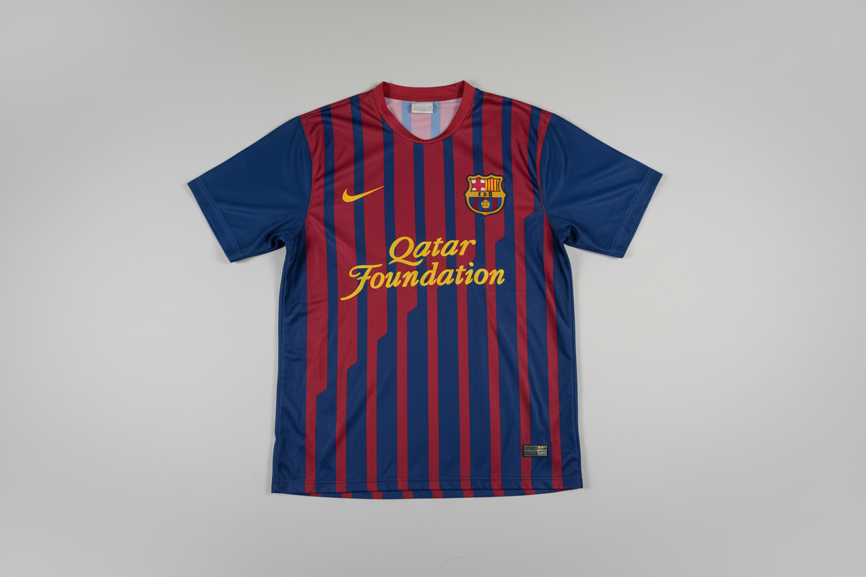 Nike FC Barcelona 2011-2012 Home Shirt - Messi #10 Size L