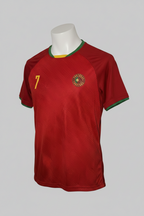 Vintage men red & green H&M Portugal No. 7 printed football shirt SIZE S SKU. 7474