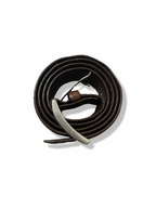 Rachels Closet Vintage y2k brown strap leather belts