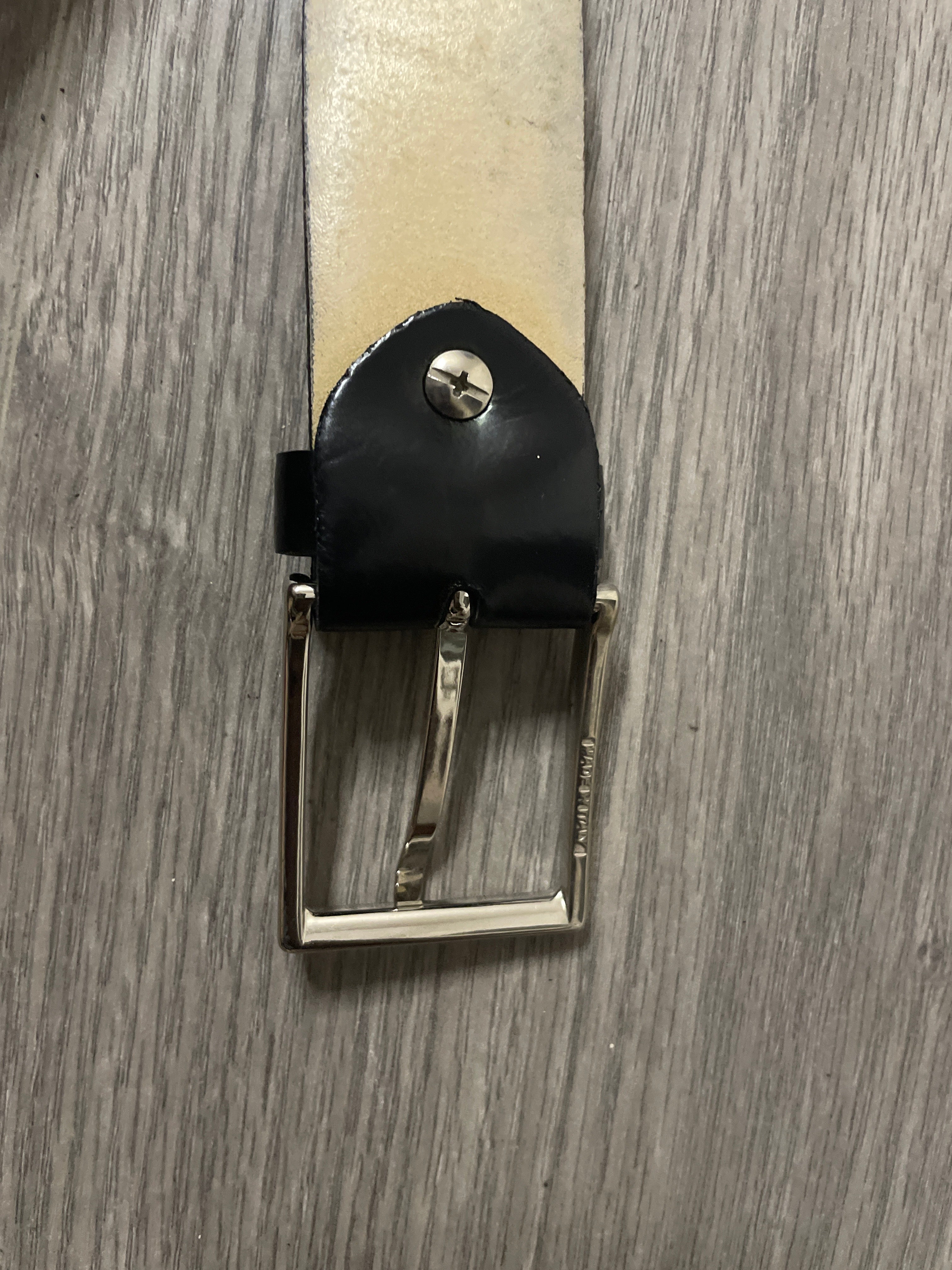 Rachels Closet Vintage y2k Libero Milano genuine brown leather made in italy belts