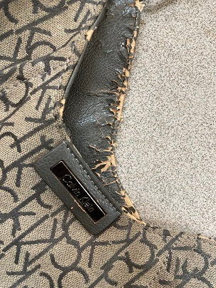 Rachels Closet Vintage y2k Calvin klein brown womens bag