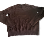 Vintage men brown Uniqlo crew neck sweatshirt in S|L23 W17| SKU 6375