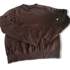 Vintage men brown Uniqlo crew neck sweatshirt in S|L23 W17| SKU 6375