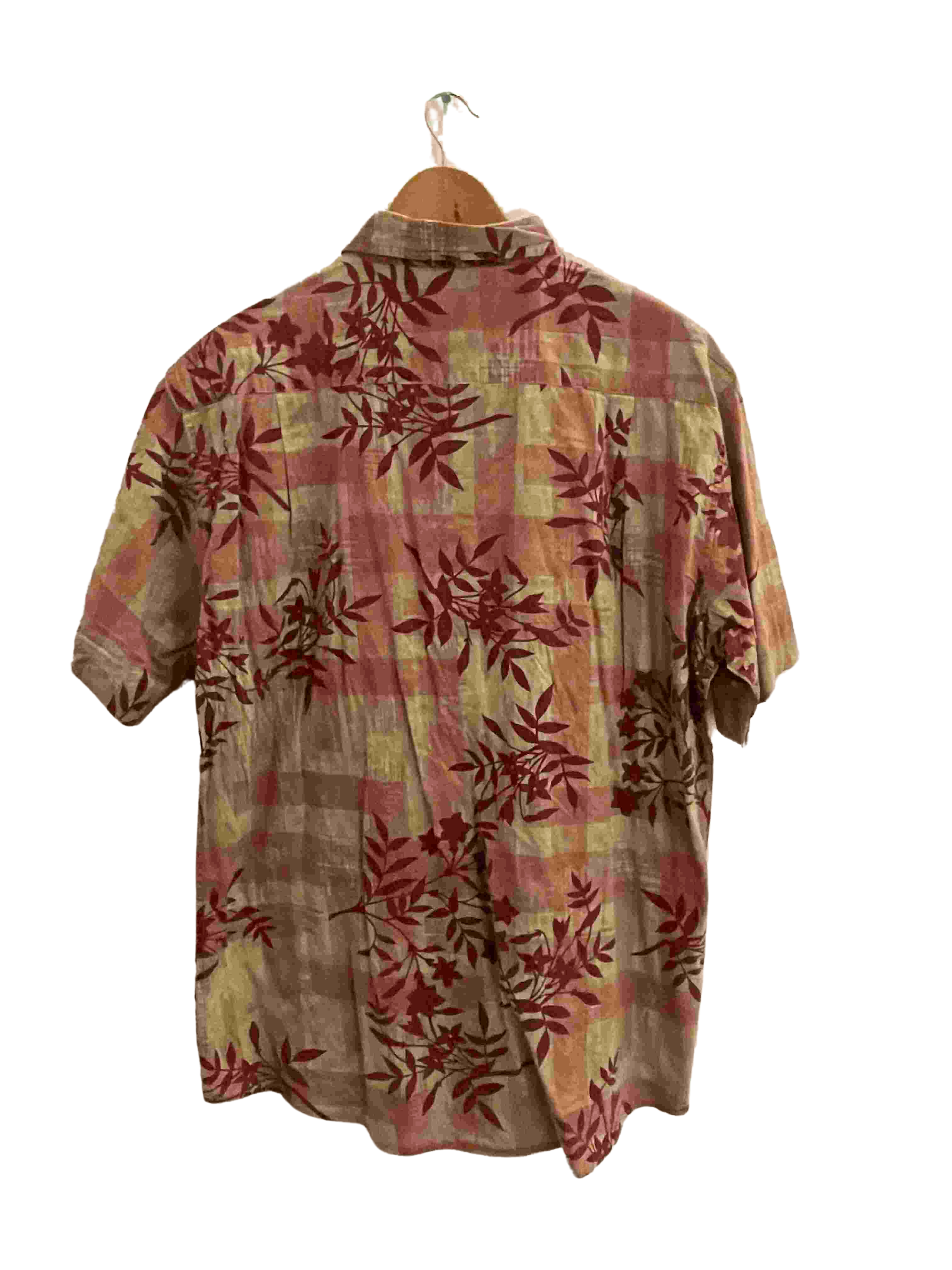 Vintage Angelo Litrico cream mens large shirt