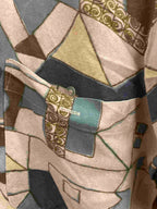 Vintage Patrick bernard abstract pattern multi mens small shirt