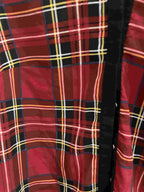 Vintage river island red checkered womens tartan shirt size 8