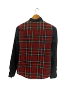 Vintage river island red checkered womens tartan shirt size 8
