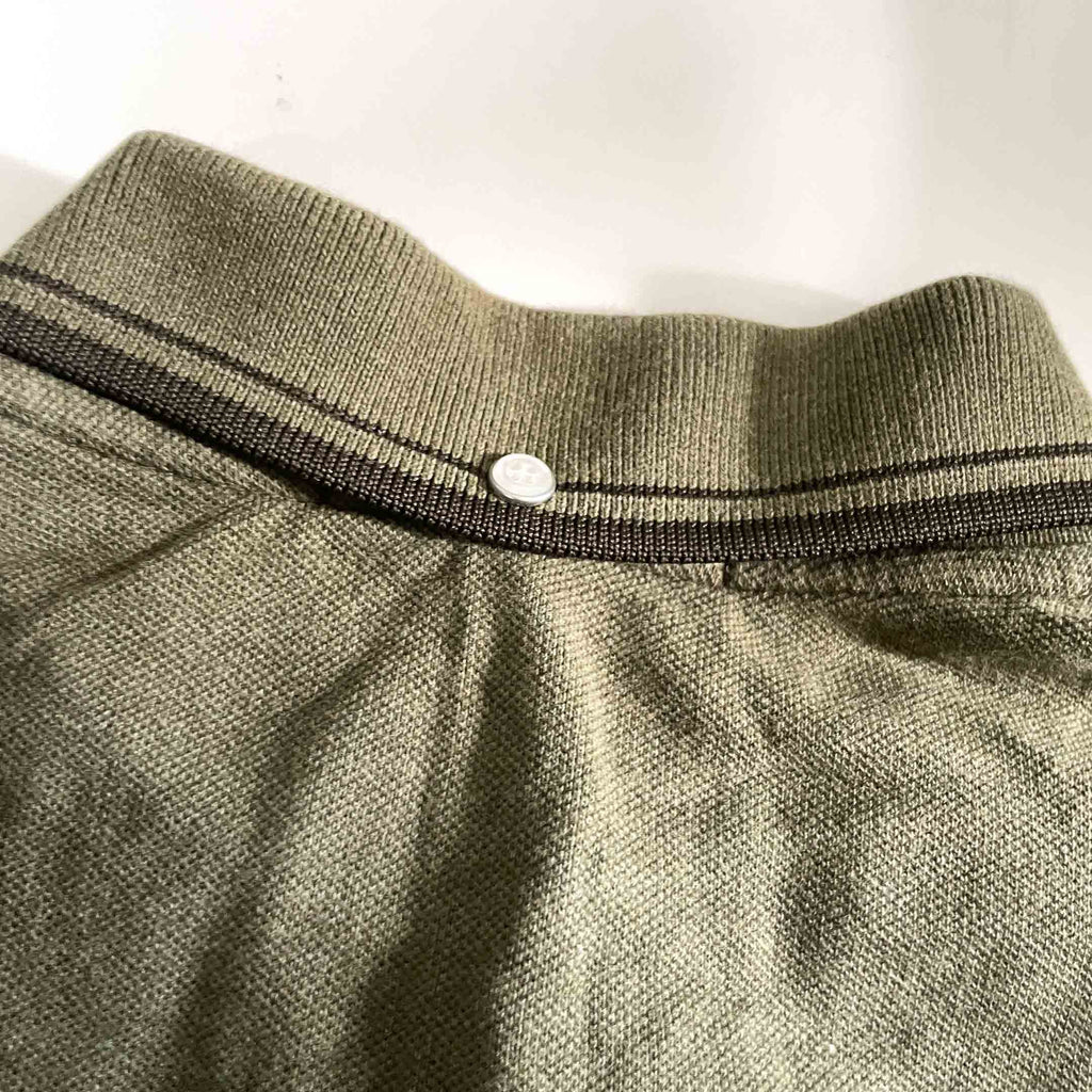 Vintage men Ben Sherman grey short sleeve polo shirt in S|L26 W19|SKU 6388