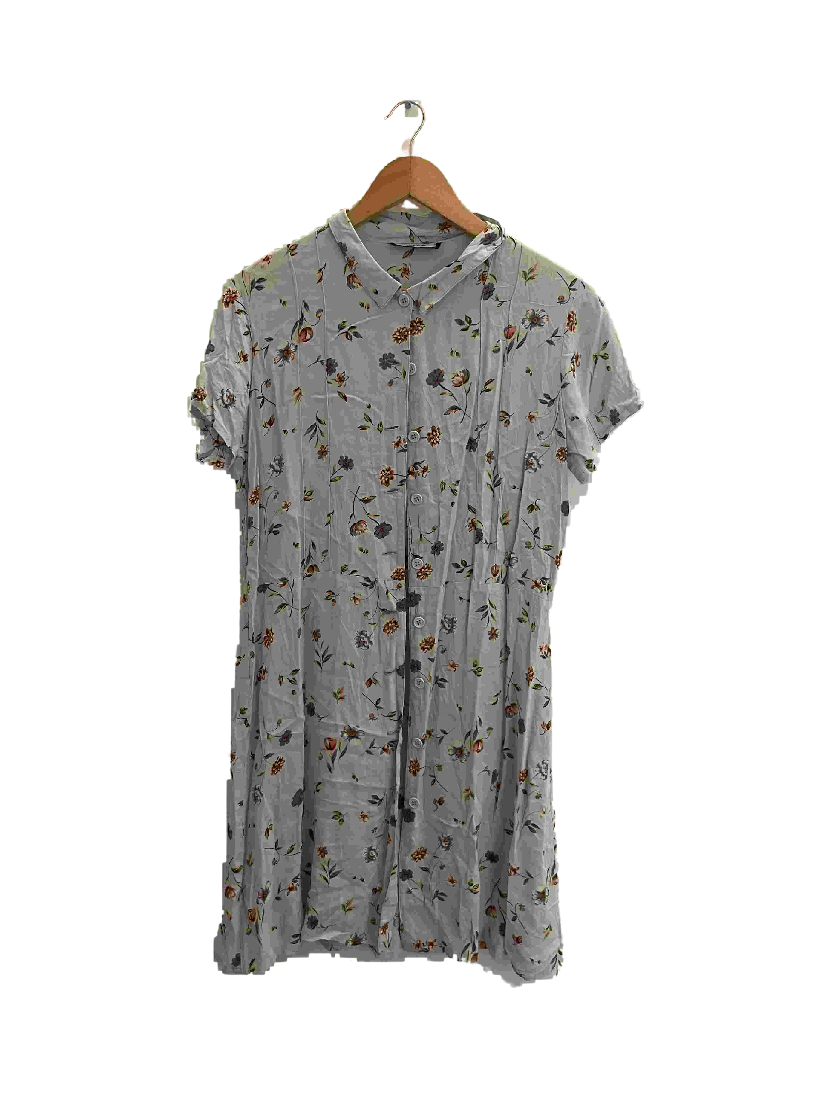 Vintage bayse elise all over floral print womens maxi dress size 10