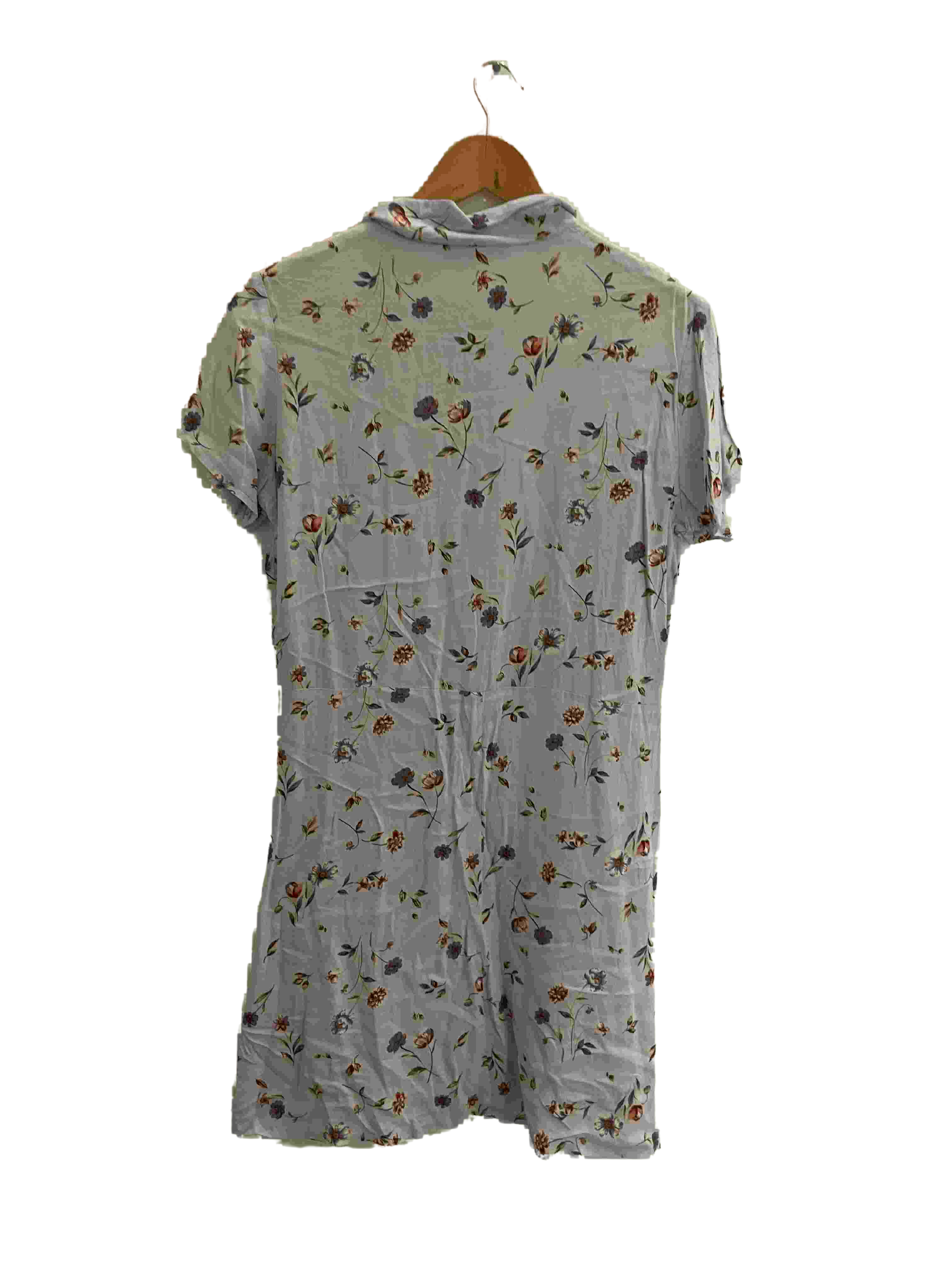 Vintage bayse elise all over floral print womens maxi dress size 10