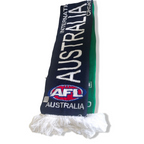 Vintage Ireland VS Australia blue & green international rules scarf|L52 W7|SKU 6398
