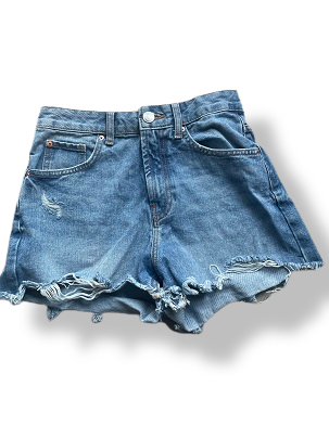 Rubynee Vintage y2k blue women s denim Bum short